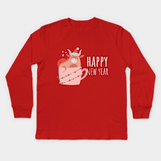 Happy New Year Kids Long Sleeve T-Shirt